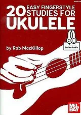 Rob MacKillop Notenblätter 20 easy fingerstyle Studies (+Online Audio Access )