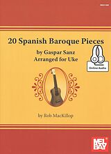 Gaspar Sanz Notenblätter 20 Spanish Baroque Pieces (+Audio Access)