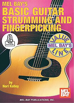 Nori Kelley Notenblätter Basic Guitar Strumming and Fingerpicking (+Online Audio Access)