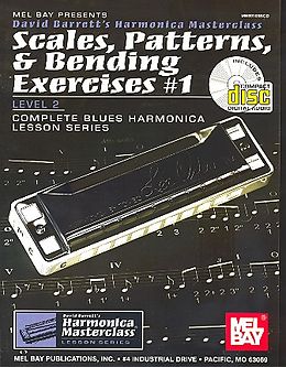 David Barrett Notenblätter Scales Patterns and Bending Exercises vol.1 (+ONline Audio Access)