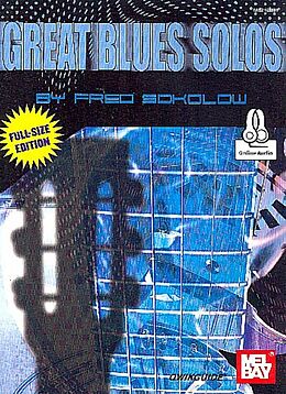 Fred Sokolow Notenblätter Great Blues Solos (+Online Audio)