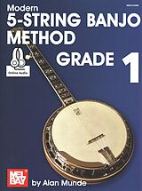 Alan Munde Notenblätter 5-String Banjo Method Grade 1 (+Online Audio Access)