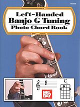  Notenblätter MB30629 Left-Handed Banjo G Tuning Photo Chord Book