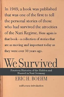 E-Book (epub) We Survived von Eric H. Boehm