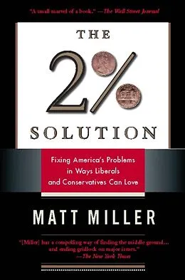 E-Book (epub) The Two Percent Solution von Matthew Miller