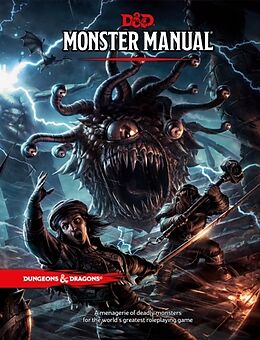 Livre Relié Monster Manual de Wizards RPG Team