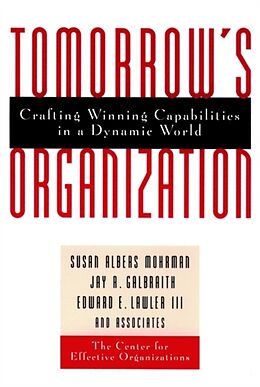 Livre Relié Tomorrow's Organization de Susan Albers Mohrman, Jay R Galbraith, Edward E Lawler