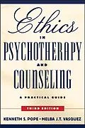 E-Book (pdf) Ethics in Psychotherapy and Counseling von Kenneth S. Pope, Melba J. T. Vasquez