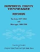 Kartonierter Einband Humphreys County, Tennessee Records von Marjorie Hood Fischer, Ruth Blake Burns