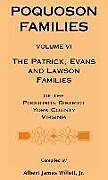 Livre Relié Poquoson Families, Volume VI de Albert James Jr. Willett