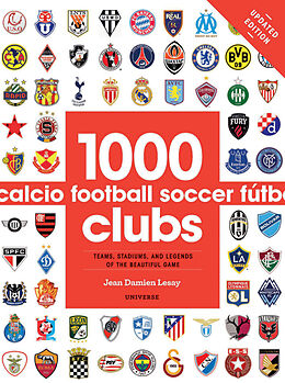 Couverture cartonnée 1000 Football Clubs de Jean Damien Lesay