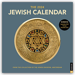 Kalender The Jewish Calendar 20232024 (5784) 16-Month Wall Calendar von Amsterdam, Jewish Historical Museum