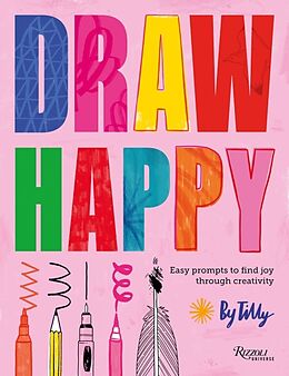 Couverture cartonnée Draw Happy de Tilly