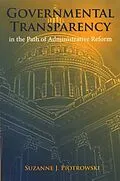 E-Book (pdf) Governmental Transparency in the Path of Administrative Reform von Suzanne J. Piotrowski