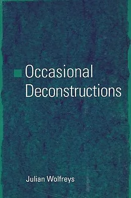 E-Book (pdf) Occasional Deconstructions von Julian Wolfreys