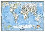 Carte (de géographie) National Geographic World Wall Map - Classic (43.5 X 30.5 In) de National Geographic Maps