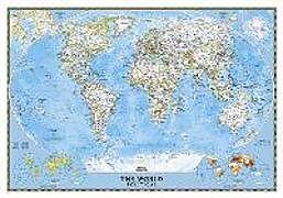 Carte (de géographie) National Geographic World Wall Map - Classic (43.5 X 30.5 In) de National Geographic Maps