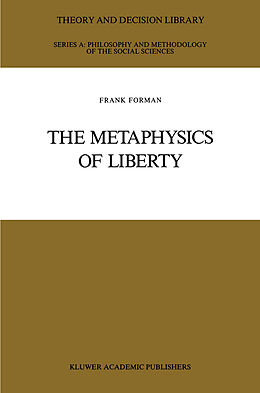 Livre Relié The Metaphysics of Liberty de Frank Forman