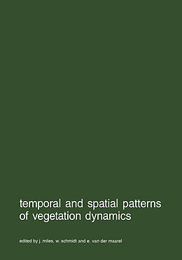 Fester Einband Temporal and spatial patterns of vegetation dynamics von 