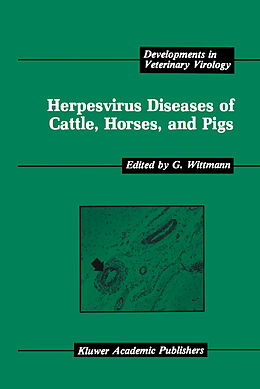 Livre Relié Herpesvirus Diseases of Cattle, Horses, and Pigs de 