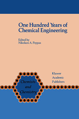Fester Einband One Hundred Years of Chemical Engineering von 