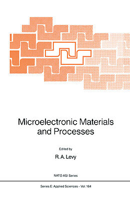 Kartonierter Einband Microelectronic Materials and Processes von 