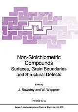 Fester Einband Non-Stoichiometric Compounds von