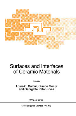 Fester Einband Surfaces and Interfaces of Ceramic Materials von 