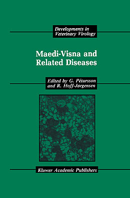 Livre Relié Maedi-Visna and Related Diseases de G. Petursson