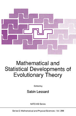 Fester Einband Mathematical and Statistical Developments of Evolutionary Theory von 