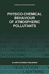 Livre Relié Physico-Chemical Behaviour of Atmospheric Pollutants (1989) de 