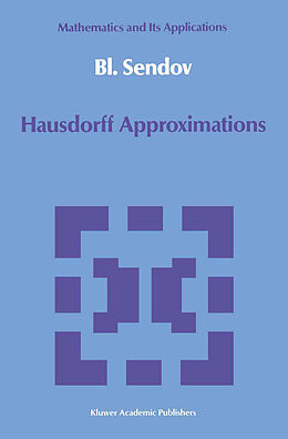 Livre Relié Hausdorff Approximations de Bl. Sendov