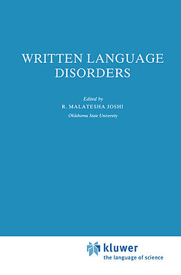 Fester Einband Written Language Disorders von 