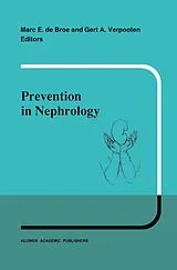 Fester Einband Prevention in nephrology von 