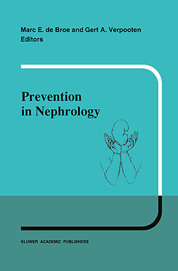 Fester Einband Prevention in nephrology von 