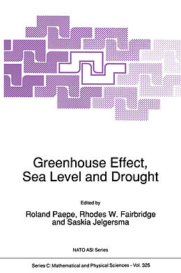 Fester Einband Greenhouse Effect, Sea Level and Drought von 