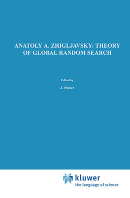 Fester Einband Theory of Global Random Search von Anatoly A. Zhigljavsky