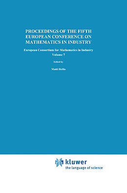 Fester Einband Proceedings of the Fifth European Conference on Mathematics in Industry von 
