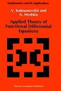 Fester Einband Applied Theory of Functional Differential Equations von A. Myshkis, V. Kolmanovskii