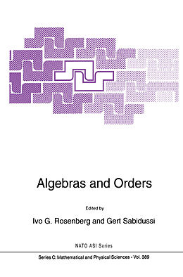 Fester Einband Algebras and Orders von 