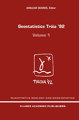 Livre Relié Geostatistics Tróia '92 de 