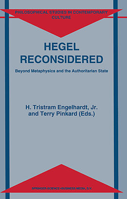 Livre Relié Hegel Reconsidered de 