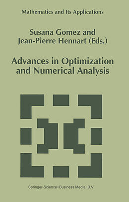 Fester Einband Advances in Optimization and Numerical Analysis von 