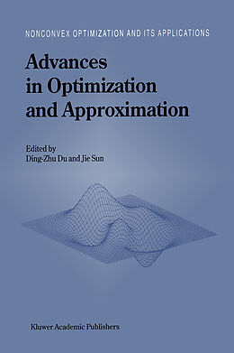 Fester Einband Advances in Optimization and Approximation von 