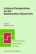 Livre Relié Cultural Perspectives on the Mathematics Classroom de 