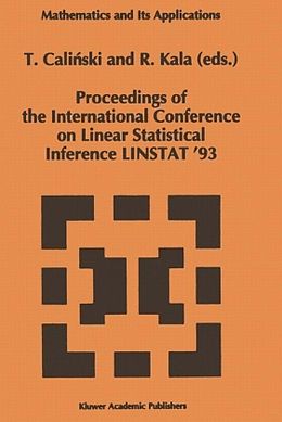 Fester Einband Proceedings of the International Conference on Linear Statistical Inference LINSTAT 93 von 