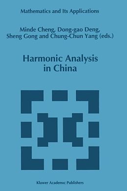 Livre Relié Harmonic Analysis in China de 