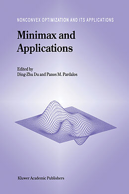 Fester Einband Minimax and Applications von Dingzhu Du