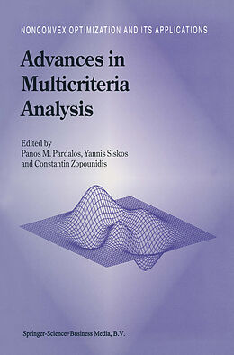 Fester Einband Advances in Multicriteria Analysis von 