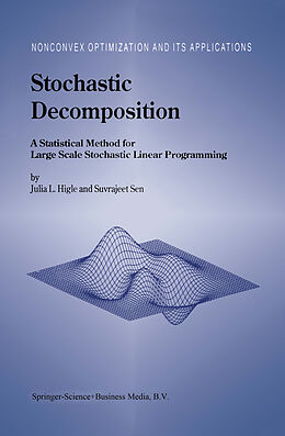 Fester Einband Stochastic Decomposition von Julia L. Higle, S. Sen